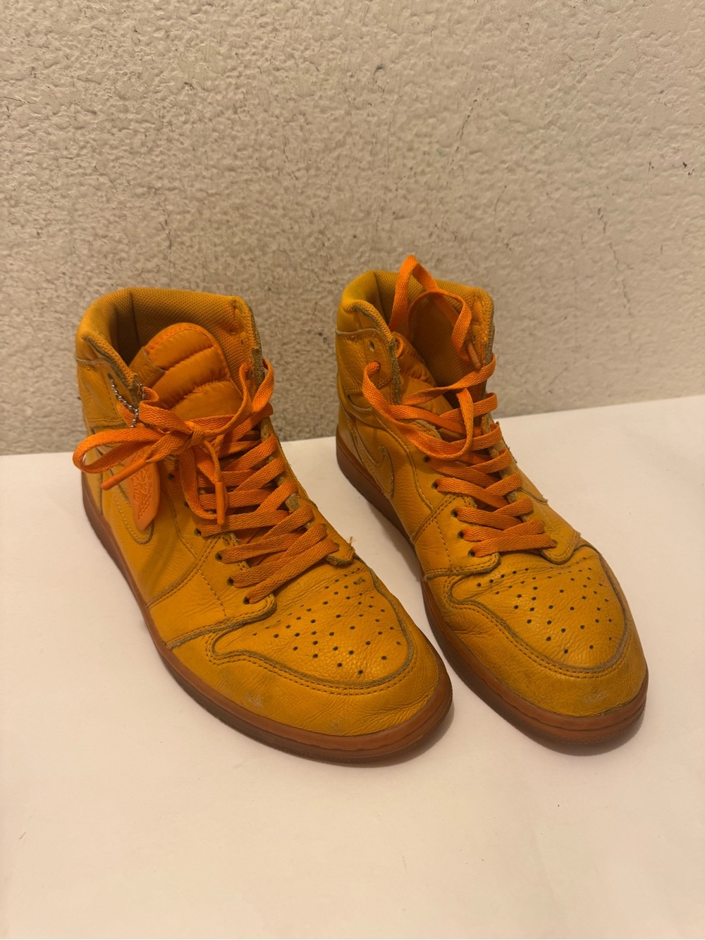 Nike Air Jordan 1 Retro High OG Gatorade Blue Lagoon Orange Size 10.5